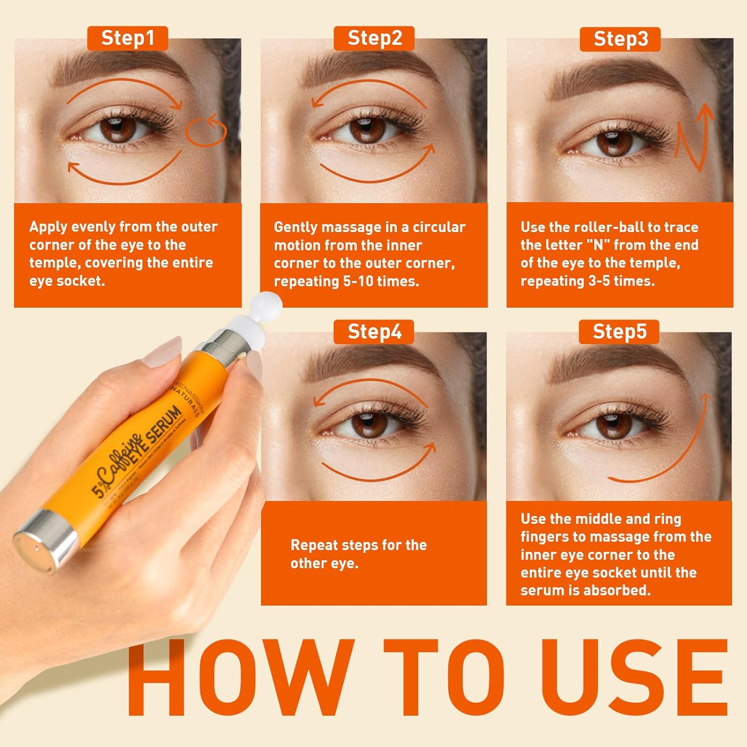 5% Caffeine Eye Serum