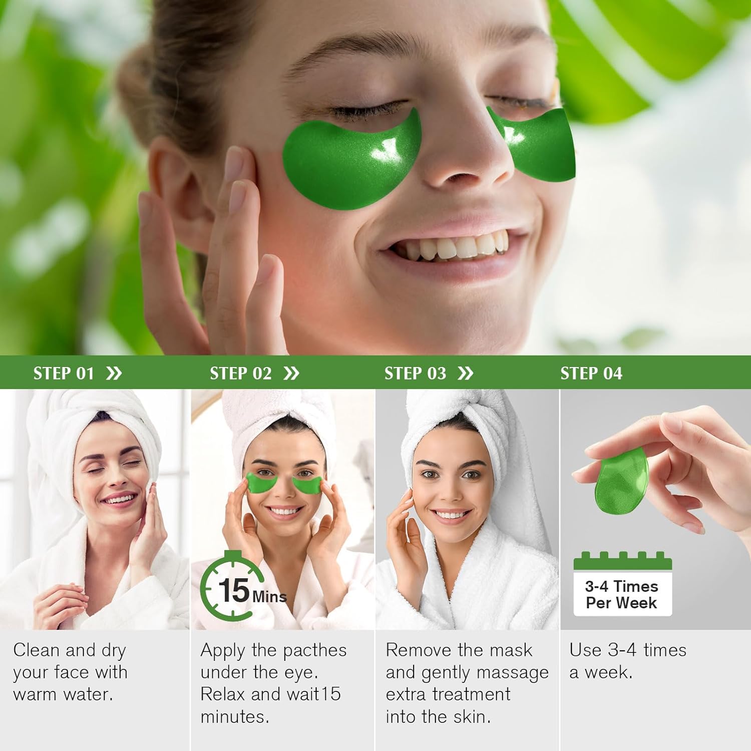 Green Tea Under Eye Mask