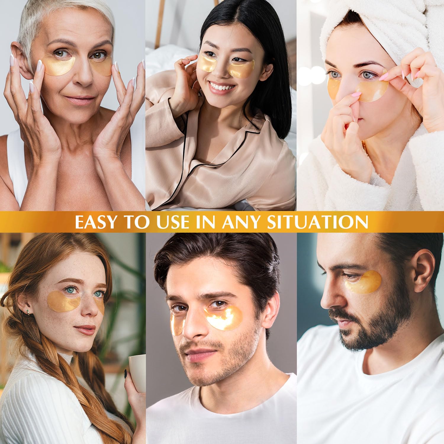 24K Gold Under Eye Mask