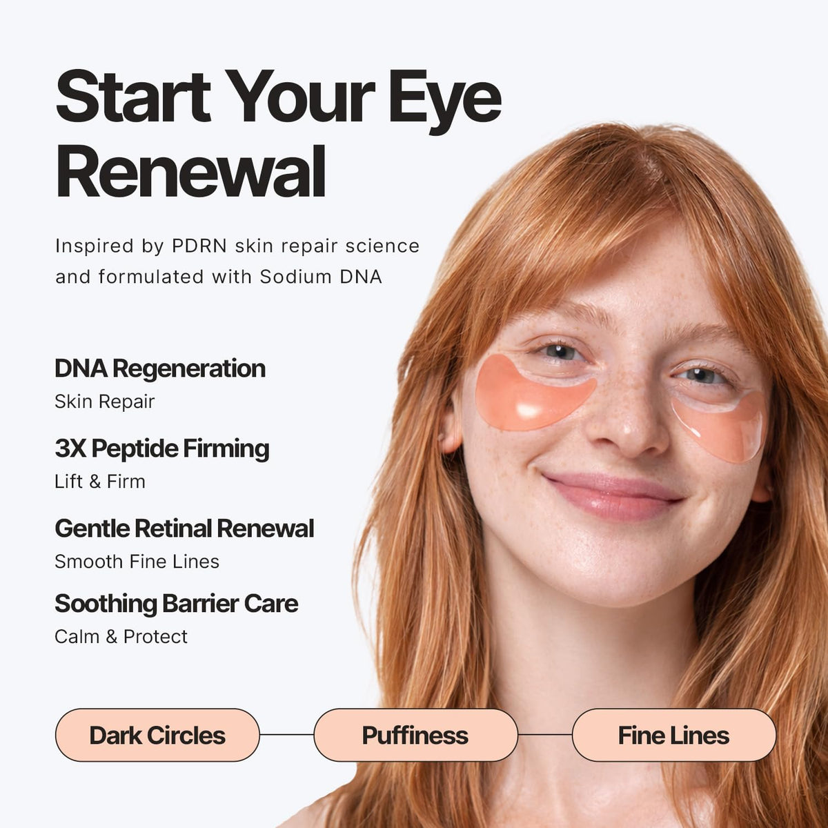 PDRN Peptide Under Eye Mask