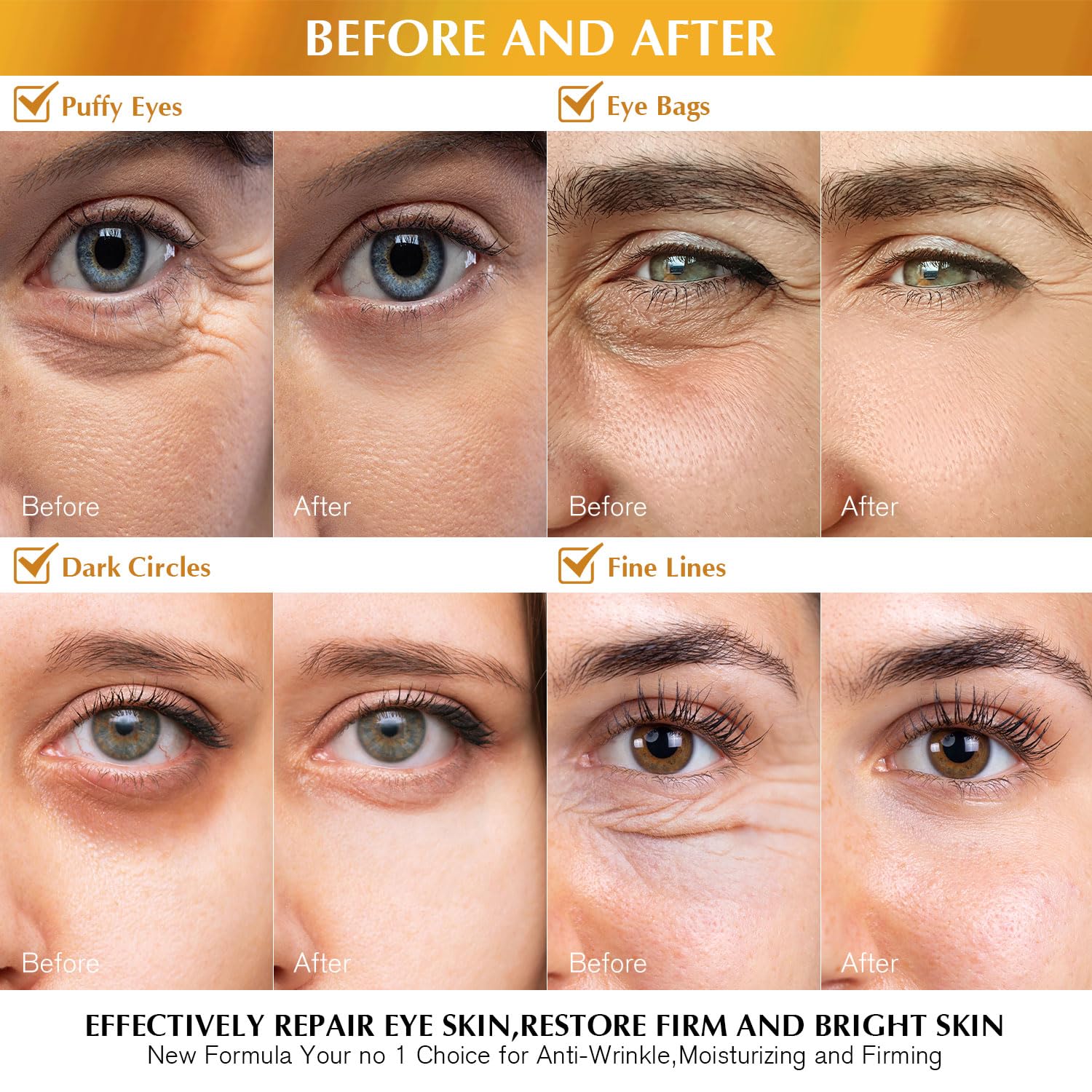 24K Gold Under Eye Mask