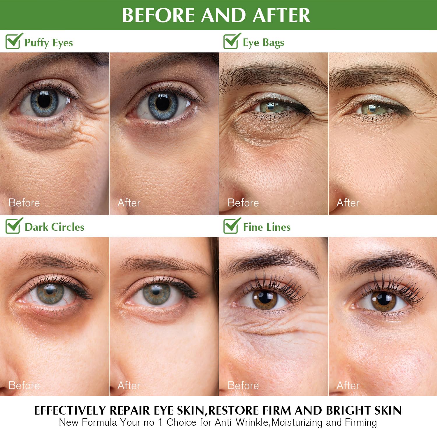 Green Tea Under Eye Mask