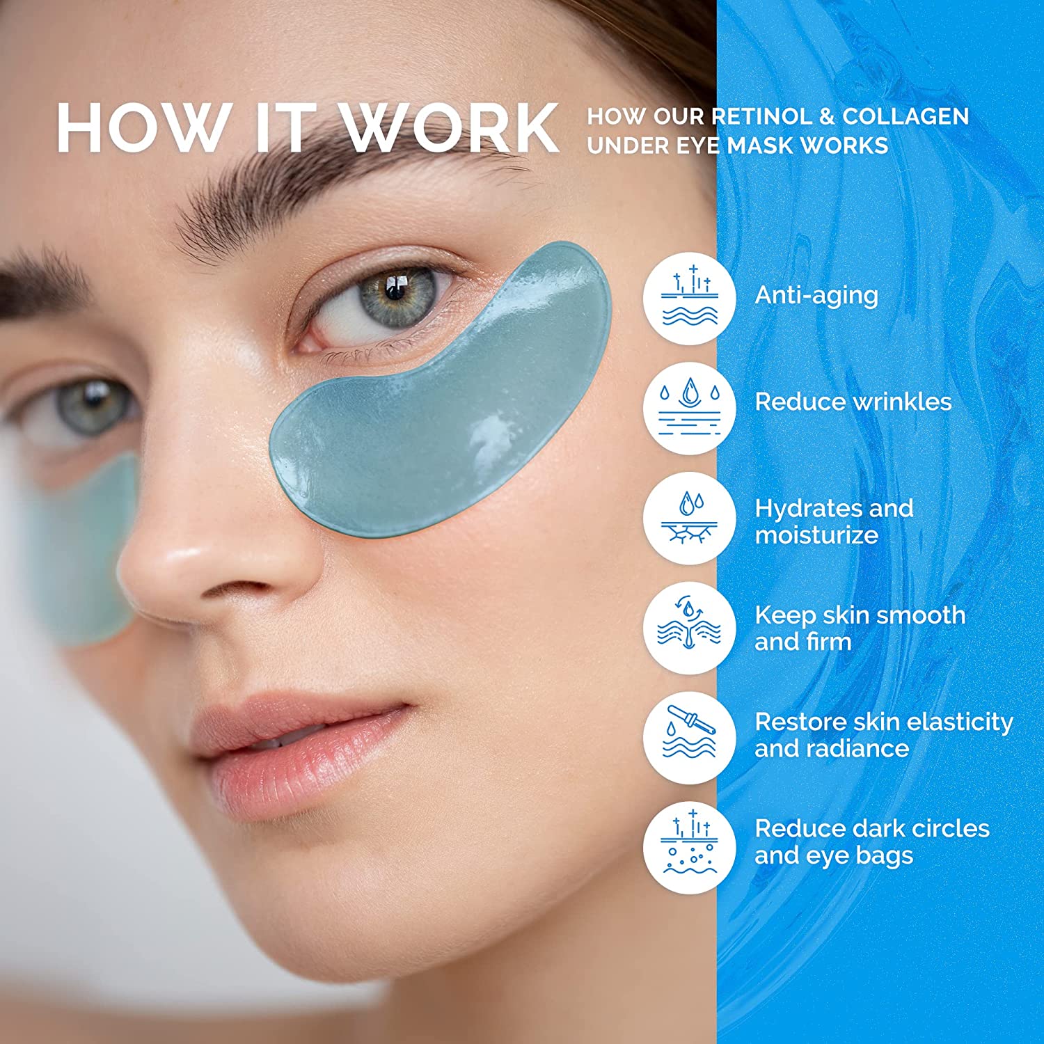 Retinol Collagen Under Eye Mask