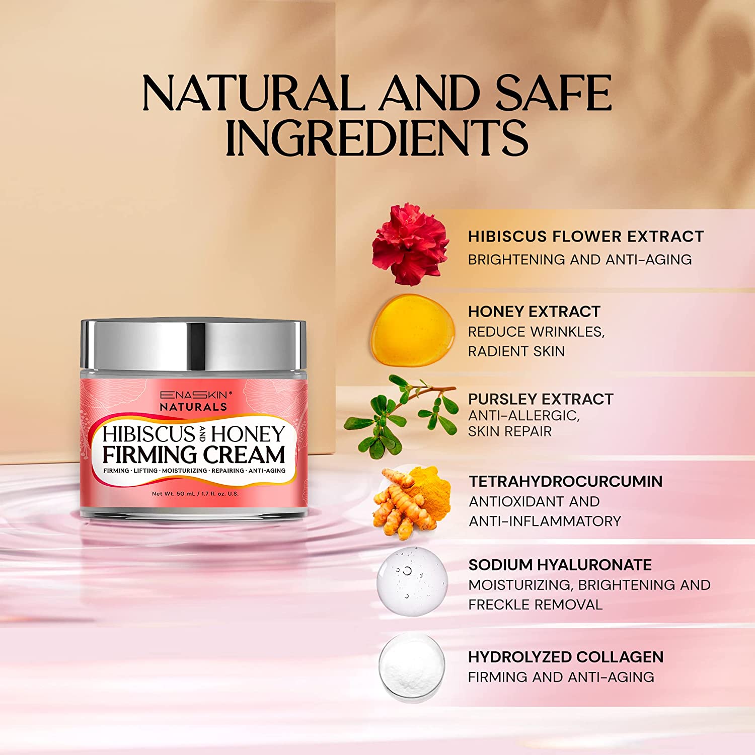 Hibiscus and Honey Neck Firming Cream