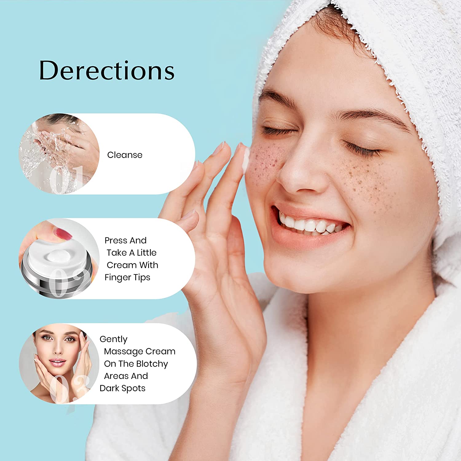 Dark Spot Corrector Cream for Face - Fades Hyperpigmentation, Freckles | EnaSkin