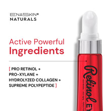 Load image into Gallery viewer, Retinol Eye Cream for Dark Circle and Puffiness: Peptide Anti-Aging Under Eye Treatment Reduce Wrinkles &amp; Bags - Pro-Retinol Pro-Xylane Collagen for Fine Lines &amp; Depuffer in 4 Weeks Day &amp; Night - 25ML
