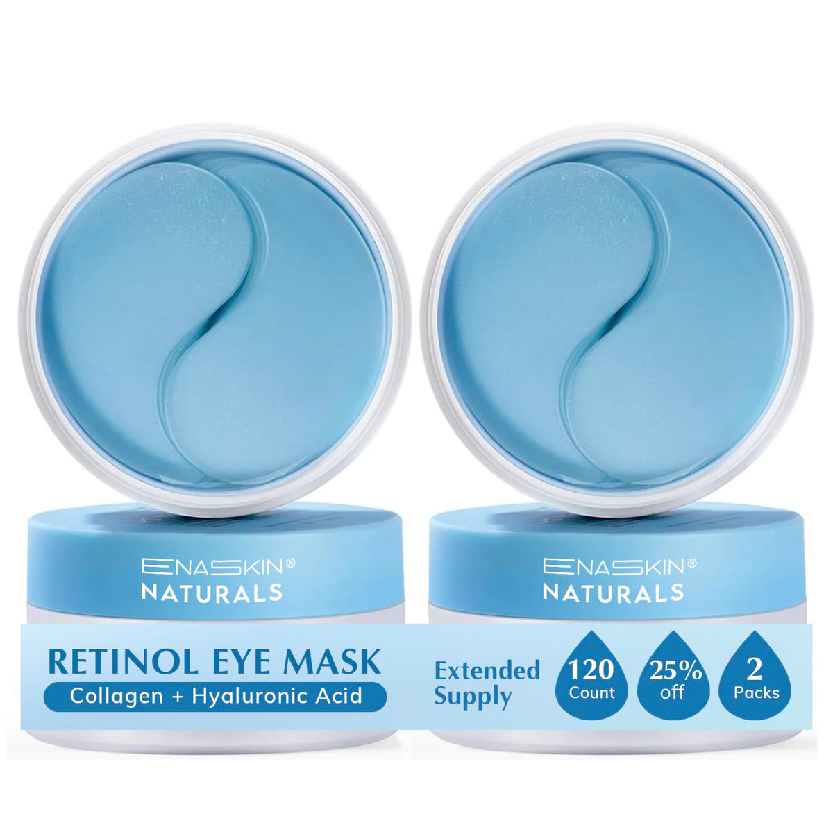 Retinol Collagen Under Eye Mask 2 Pack
