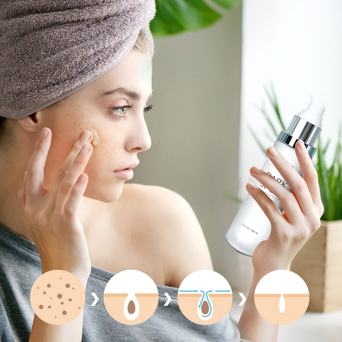 Dark Spot Remover for Face and Body 1.7 FL OZ | EnaSkin