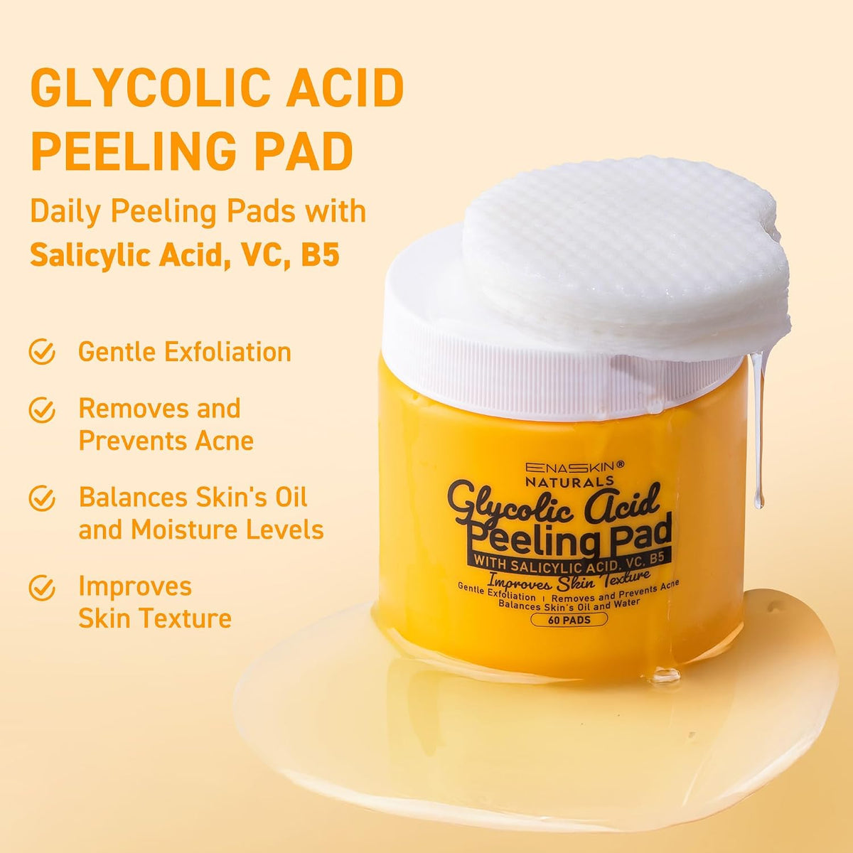 Exfoliating Peeling Pads